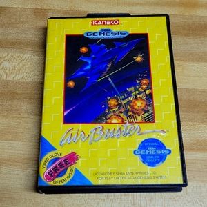 Air Buster for Sega Genesis with Manual